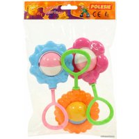 Погремушка Полесье Цветочек (3 шт)