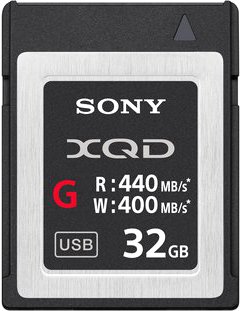 

Карта памяти Sony XQD G Series 32GB [QDG32E/J]