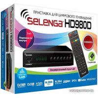 Приемник цифрового ТВ Selenga HD 980D