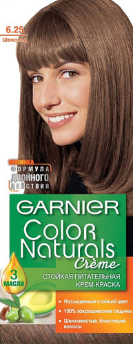 Крем-краска для волос Garnier Color Naturals 6.25 шоколад