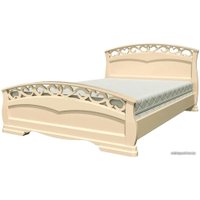 Кровать Bravo Мебель Грация-1 200x90 (дуб молочный)