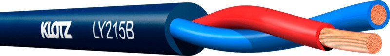 

Кабель Klotz LY215 B.100 (100 м, синий)