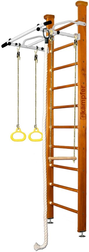 

Детский спортивный комплекс Kampfer Helena Ceiling (стандарт, вишневый/белый антик)