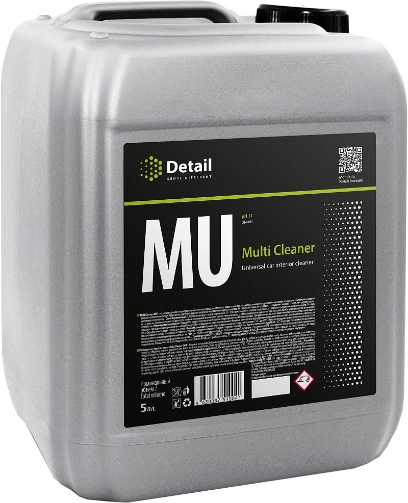 

Grass Универсальный очиститель Detail MU Multi Cleaner 5л DT-0109