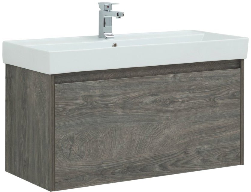 

Aquanet Тумба под умывальник Nova Lite 100 242579 (с ящиком)