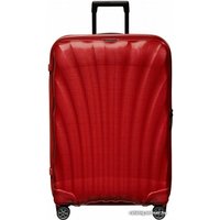 Чемодан-спиннер Samsonite C-Lite Chili red 75 см