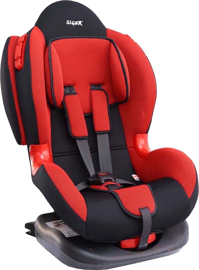 

Детское автокресло Siger Кокон ISOfix (красный)