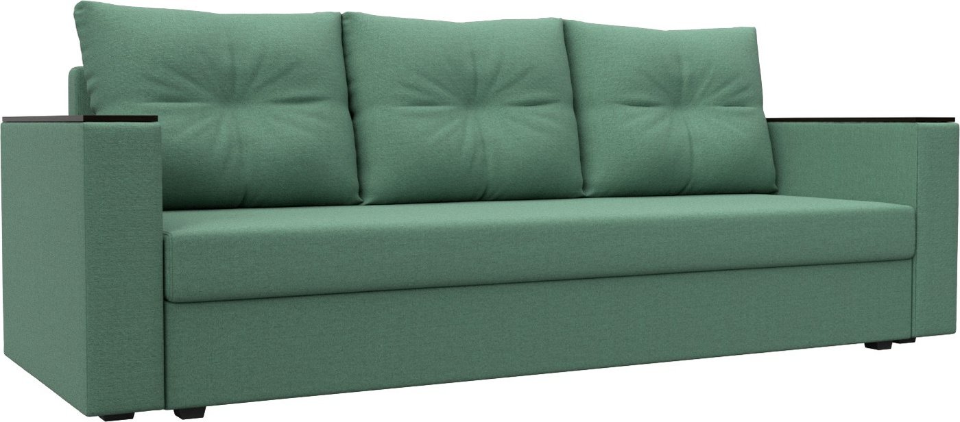 

Диван Лига диванов Атланта без стола 126170 (рогожка амур зеленый)