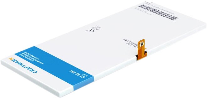 

Аккумулятор для телефона Craftmann C1.02.391 (совместим с Lenovo BL207)