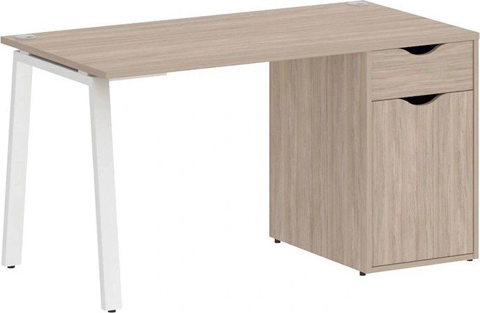 

Стол Riva Home Office VR.SP-3-138.1.A White (дуб аттик)