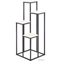 Подставка Millwood MW2 (дуб белый Craft/черный)