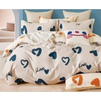 2-спальный комплект постельного белья Cleo Сатин 2.0 SK-2/0070