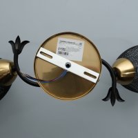 Подвесная люстра BayerLux Дассе 10385903 (черный/бронза)