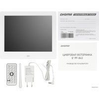 Цифровая фоторамка Digma PF-843 (белый)