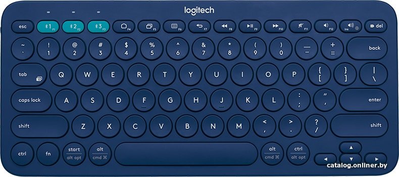 Клавиатура Logitech Multi-Device K380 Bluetooth 920-007591 (синий)