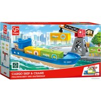 Набор Hape Грузовой корабль и подъемный кран. У моря E3792-HP