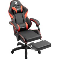 Игровое (геймерское) кресло Defender Serenity (черный/красный)