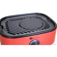 Портативный газовый гриль Sahara Mini BBQ (серый)