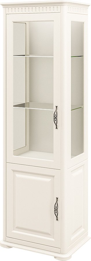 

Шкаф-витрина Elva Лазаро NEM03HS-1D1V-640/2000/480 (27) (крем)