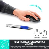 Мышь Logitech M190 (черный/темно-серый)