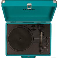 Виниловый проигрыватель Crosley Cruiser Deluxe (сине-зеленый)