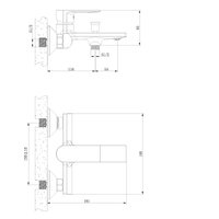 Смеситель Lauter Reef 21CK6678C