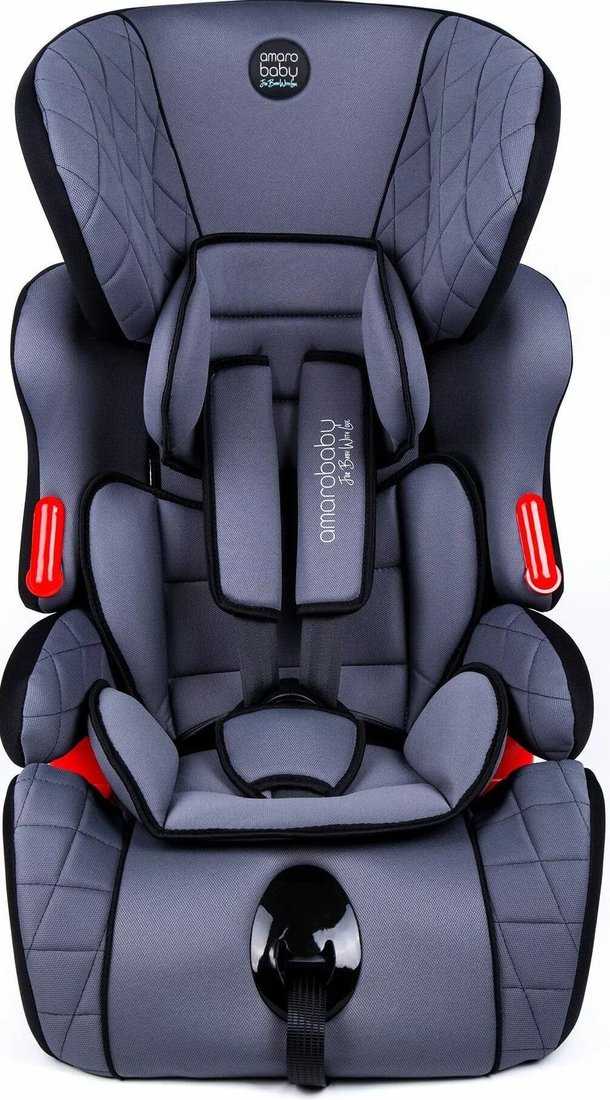 

Детское автокресло Amarobaby Big trip AB212006BTSCh/11 (серый/черный)