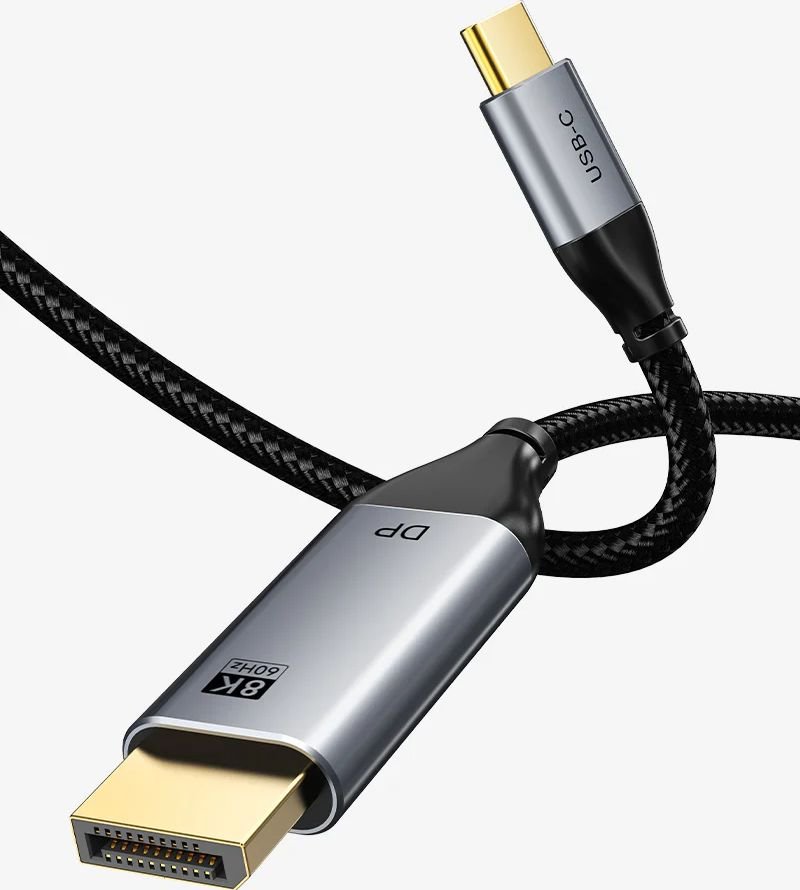 Кабель Cabletime CC21N DisplayPort USB Type-C CT-CMDP8K-AG3 (3 м, черный)