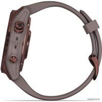 Умные часы Garmin Fenix 7S Sapphire Solar (темно-бронзовый титан/сланцевый)