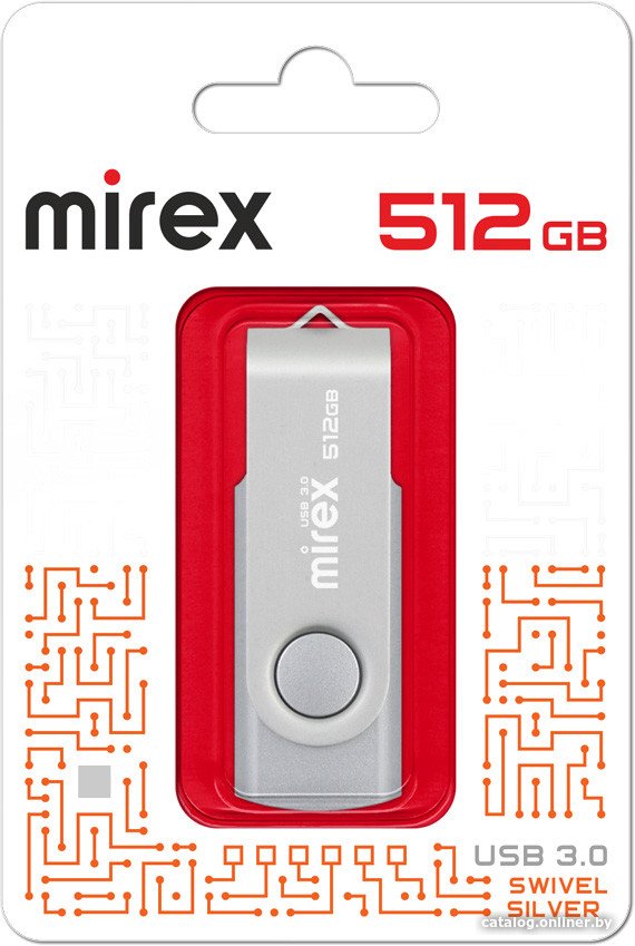 

USB Flash Mirex Color Blade Swivel 3.0 512GB 13600-FM3SS512