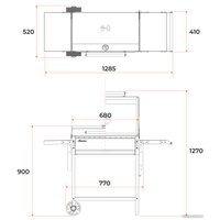 Мангал для дачи Gratar МАН 205