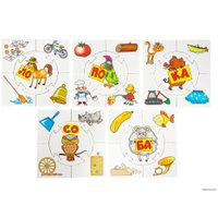 Развивающая игра Десятое королевство Учись играя. Слоги 00075