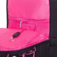 Школьный рюкзак Grizzly RG-666-5 (черный/розовый)