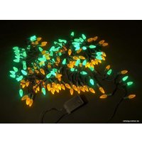 Светодиодная гирлянда IQLED С контроллером 240В 13 м ягода желтый/зеленый