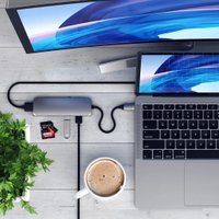 Док-станция Satechi Aluminum USB-C Multiport Pro Adapter ST-UCMPAM