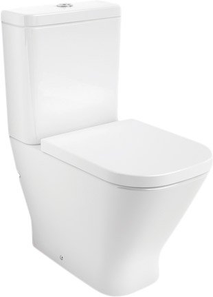 

Унитаз напольный Roca The Gap CleanRim (34273700H + 341730000 + 801732004) с пневмокр.
