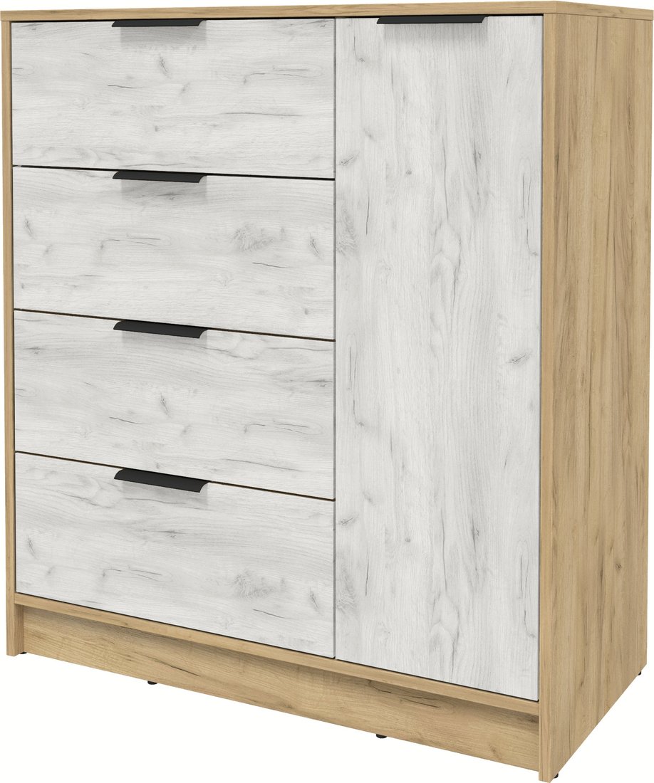 

Тумба Интерлиния Концепт КТ-Т90 (дуб белый/дуб золотой)