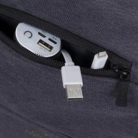 Городской рюкзак Levenhuk Фирменный для ноутбука 15–16" 84178 (черный)