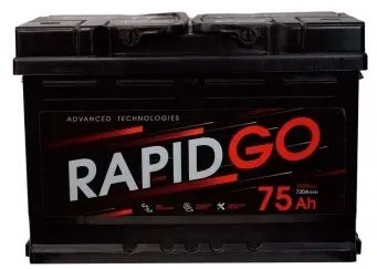 

Автомобильный аккумулятор Rapid Go L+ (75 А·ч)