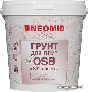 Акриловая грунтовка Neomid для плит OSB 1 кг