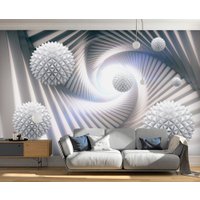 Фотообои Vimala 3D Острые шары в спирали 270x400