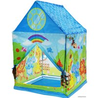 Игровая палатка Bondibon Веселые игры Зверята ВВ4482