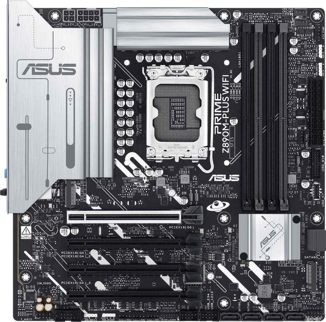 

Материнская плата ASUS Prime Z890M-Plus WiFi