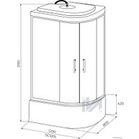 Душевая кабина IVA SC120CTL