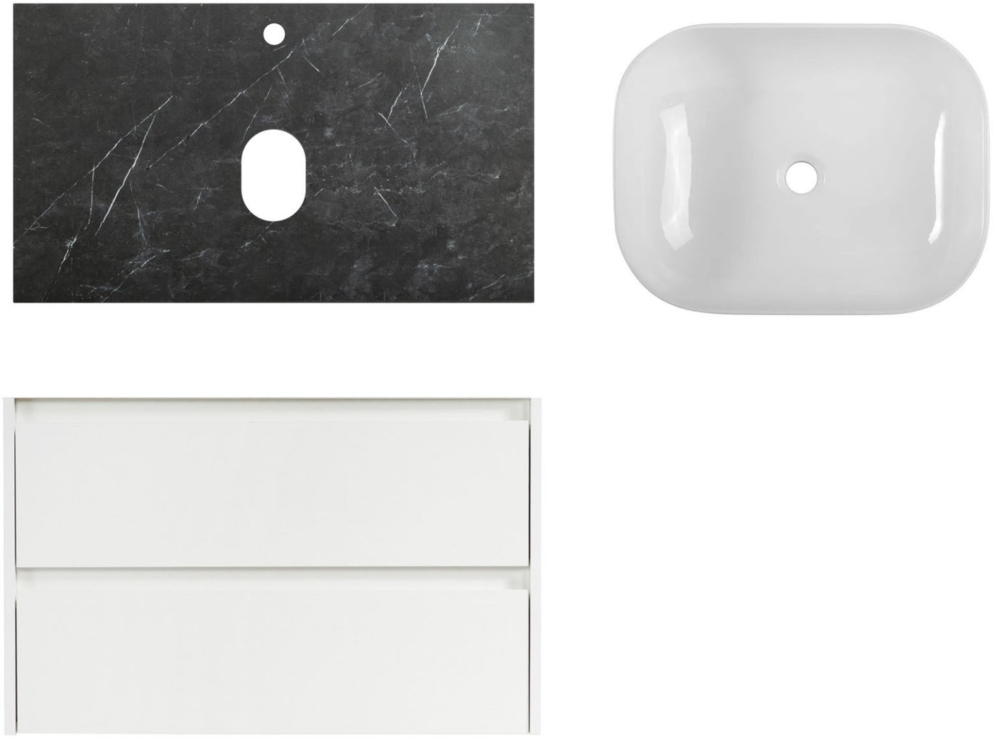 

BelBagno Тумба с умывальником Kraft 80 KRAFT80BO-KEPMNO-1302-SET