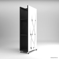 Дровница Krasawick Polymia X DR1002 (белый)