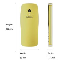 Телефон Nokia 3210 4G (2024) Dual SIM TA-1618 (черный)