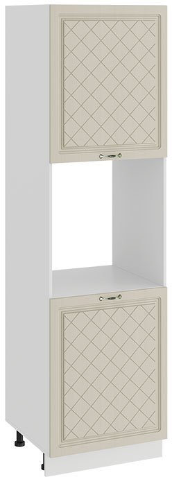 

Шкаф напольный Трия Бьянка 1П6 (белый/дуб ваниль)