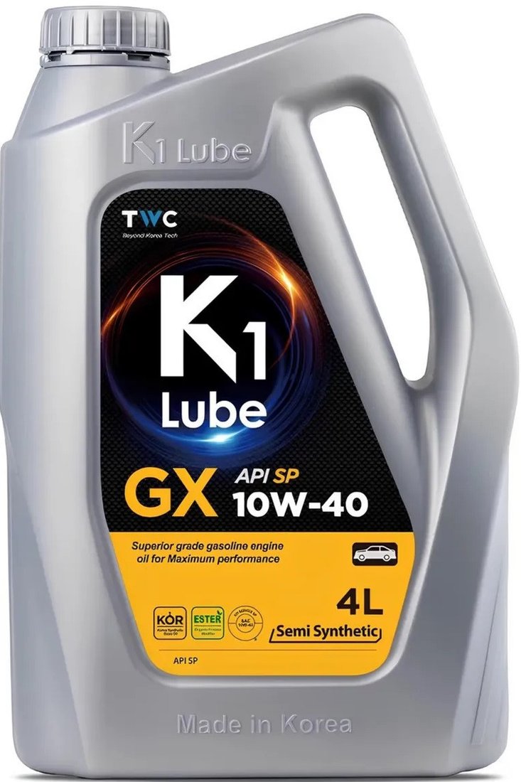 Моторное масло K1 Lube GX SP 10W-40 4л