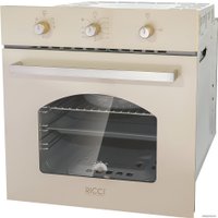 Газовый духовой шкаф Ricci RGO-611BG